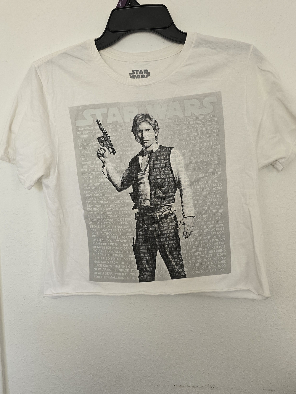 Star Wars Han Solo Graphic Tee - White